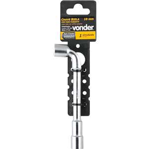 Chave biela com furo passante, 10 mm, VONDER
