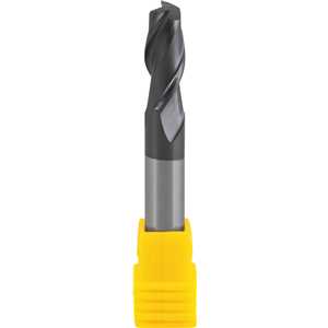 Fresa topo 8,0 mm, em metal duro, 2 cortes, VONDER