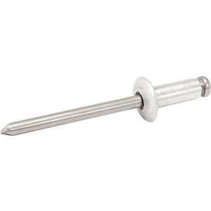 Rebite de repuxo 4,8 mm x 10,0 mm, pacote com 50 peças NOVE54