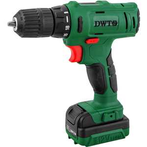 Parafusadeira/furadeira a bateria, 12 V, fonte bivolt automática, PFD 120 DWT