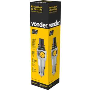 Filtro regulador de pressão 3/4" RP 340 VONDER