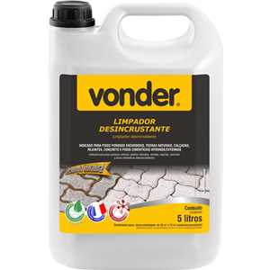 Limpador desincrustante, 5 litros, VONDER