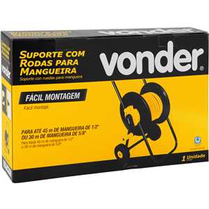 Suporte para mangueira com rodas, sem mangueira VONDER