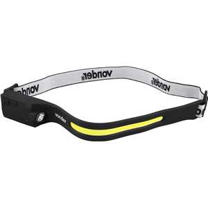 Lanterna de LED para cabeça, recarregável, LED COB e LED XPE, LCV 350 VONDER