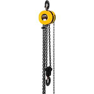Talha manual, 2 toneladas (2 tf), elevação 5 m, VONDER
