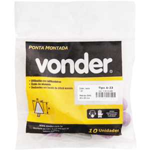 Ponta montada A-23 haste 1/4" VONDER