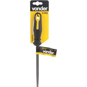 Lima triangular slim taper 5", com cabo, VONDER