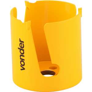 Serra copo 64 mm - 2.1/2", com vídea, VONDER
