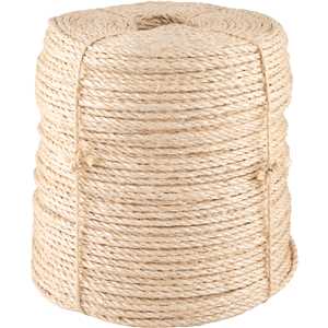 Corda de sisal 6 mm x 440 m, 3 pernas, VONDER