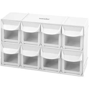 Organizador plástico com 8 gavetas, OPV 0305, VONDER