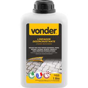 Limpador desincrustante, 1 litro, VONDER