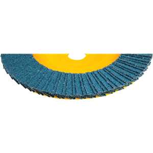 Flap-disc, disco de desbaste/acabamento, 7" - 180 mm, reto, grão 40, VONDER