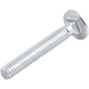 Parafuso francês zincado, 1/4" x 1.3/4", com porca, VONDER