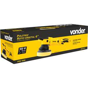 Politriz roto-orbital, 6", 900 W, 220 V~, PRV 906 VONDER