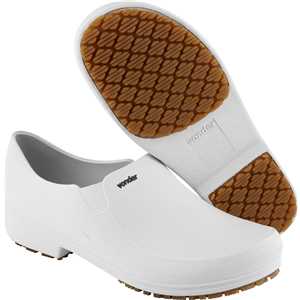 Sapato ocupacional classic, com salto, branco, n° 33, VONDER