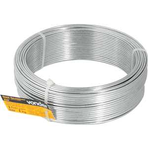 Arame galvanizado, comercial, BWG 22 0,71 mm, VONDER