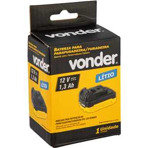 Bateria 12 V, íons de lítio, para PFV 120 VONDER