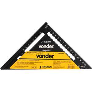 Esquadro rápido 7" VONDER