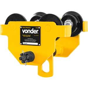 Trole manual, 3,0 toneladas (3,0 tf), TM 300, VONDER
