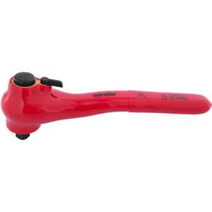 Catraca reversível para soquete, encaixe 1/2", isolada IEC60900, VONDER