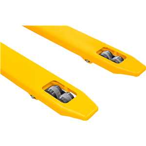 Paleteira hidráulica, 2 toneladas (2 tf), 1.150 mm x 550 mm, roda dupla de nylon, PDN 205, VONDER