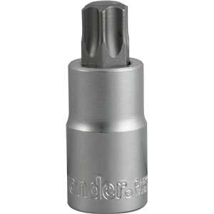 Soquete hexalobular macho T-60, encaixe 1/2", VONDER