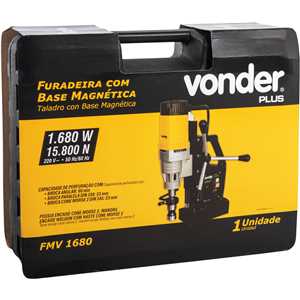 Furadeira com base magnética, 1.680 W, 220 V~, FMV 1680 VONDER PLUS