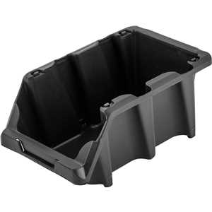 Estante metálica, com gaveteiros modelo prático preto, 27/5 VONDER