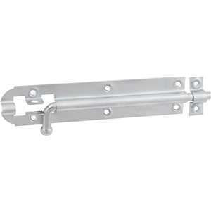 Fecho redondo 6", 152 mm, zincado, encartelado, VONDER