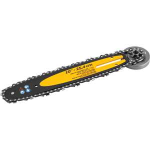 Sabre de 10" - 25,4 cm, com corrente e coroa, V38P13SQ, VONDER