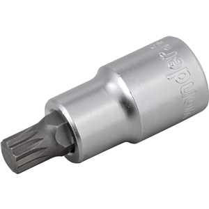 Soquete multidentado, curto, com encaixe de 1/2", M10, VONDER