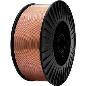 Arame MIG/MAG 1,2 mm, carretel plástico com 15 kg, VONDER/TMX.
