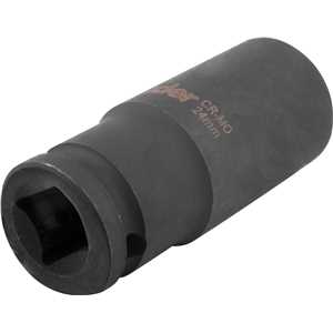 Soquete sextavado longo de impacto, 24 mm, encaixe de 1/2", VONDER