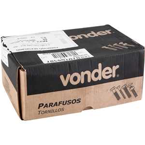 Parafuso sextavado 8.8, 22 mm x 100 mm, MA, rosca parcial, DIN 931, VONDER