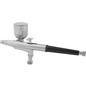 Aerógrafo com acessórios, 15 peças, VONDER