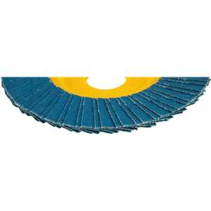 Flap-disc, disco de desbaste/acabamento, 4.1/2" - 115 mm, reto, grão 80, VONDER