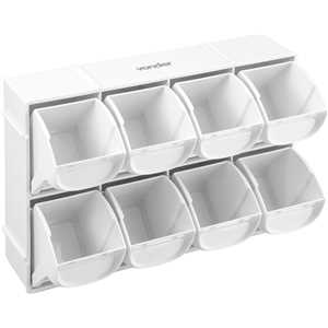 Organizador plástico com 8 gavetas, OPV 0305, VONDER