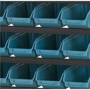 Estante metálica, com gaveteiros modelo prático azul, 25/3 VONDER