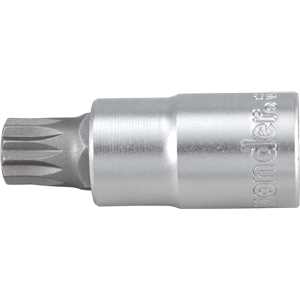 Soquete multidentado, curto, com encaixe de 1/2", M14, VONDER
