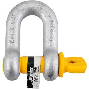 Manilha reta para cabo de aço, 5/8", VONDER PLUS