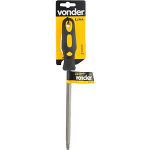 Lima triangular slim taper 7", com cabo, VONDER