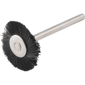 Escova circular com haste para microrretífica, em nylon, 20 mm, VONDER