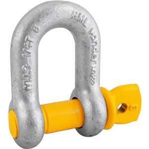 Manilha reta para cabo de aço, 5/8", VONDER PLUS