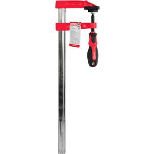 Grampo tipo sargento 400 mm x 80 mm, com ranhuras, NOVE54