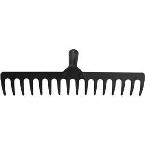 Ancinho com 16 dentes, sem cabo, VONDER