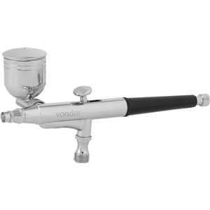 Aerógrafo com acessórios, 15 peças, VONDER