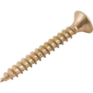 Parafuso madeira chipboard, cabeça chata, fenda cruzada/phillips, 6,0 mm x 50,0 mm, VONDER