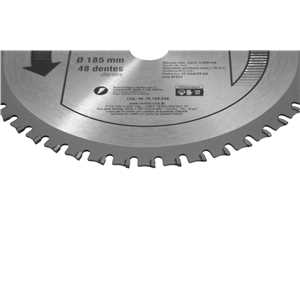 Lâmina circular multicorte, 185 mm x 48 dentes, VONDER
