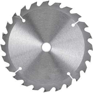 Lâmina de serra circular com dentes de metal duro/vídea, 180 mm x 20 mm, 24 dentes, VONDER