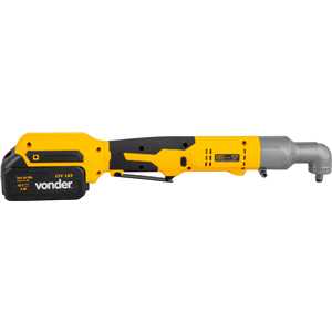 Chave de impacto angular, bateria 18 V, encaixe de 3/8", carregador bivolt, CIV 183, VONDER